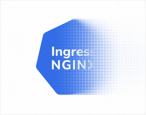 Illustration of fading out NGINX logo